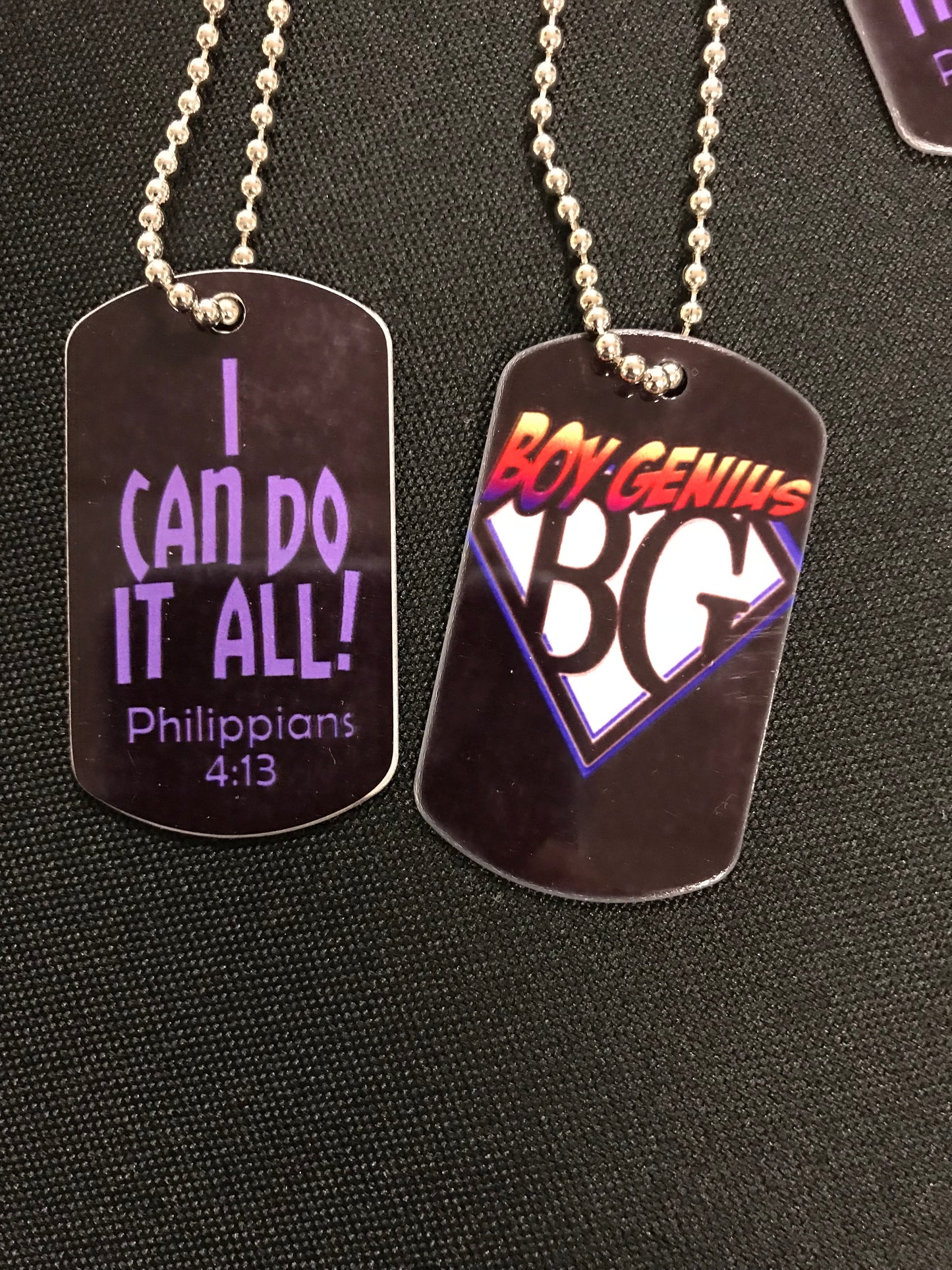 Boy Genius - I Can Do It All Tag Necklace