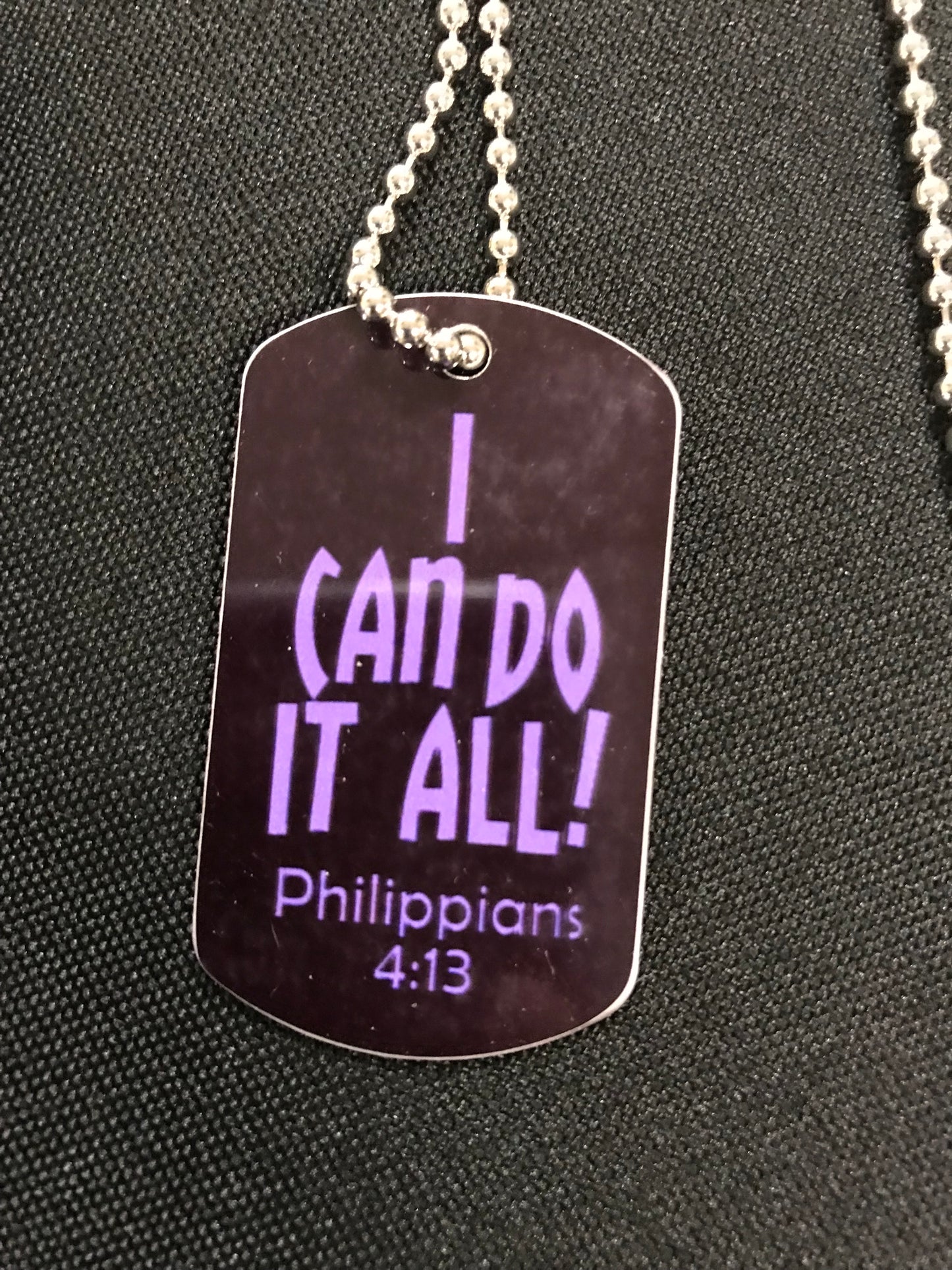 Boy Genius - I Can Do It All Tag Necklace