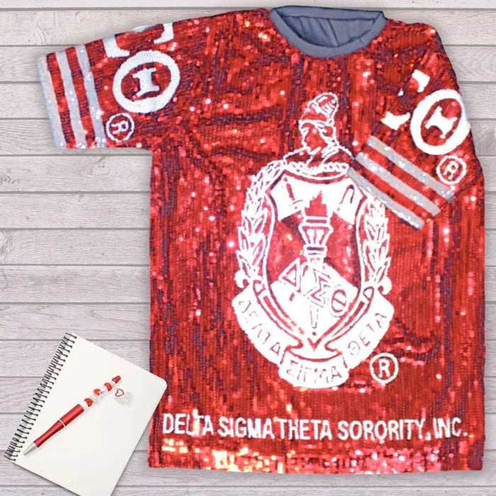 DST Sequin Jersey Shirt