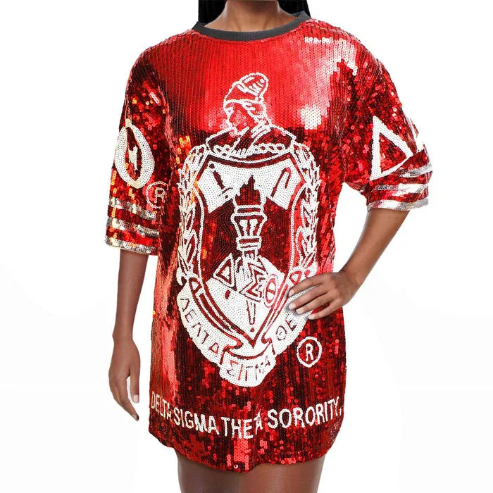 DST Sequin Jersey Shirt